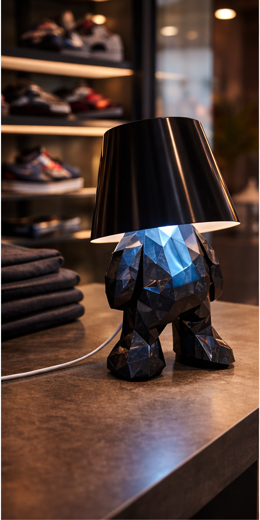 Luminária de mesa - Boneco LED Prisma