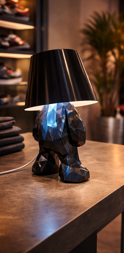 Luminária de mesa - Boneco LED Prisma